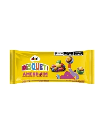 DISQUETI AMENDOIM DORI 39G DISPLAY C/18UN