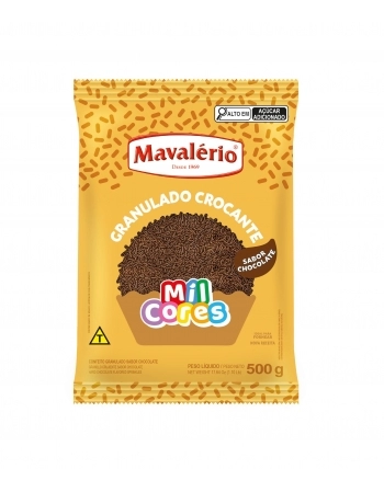 OE MAVALERIO CROCANTE GRANULADO CHOCOLATE 500G CX20