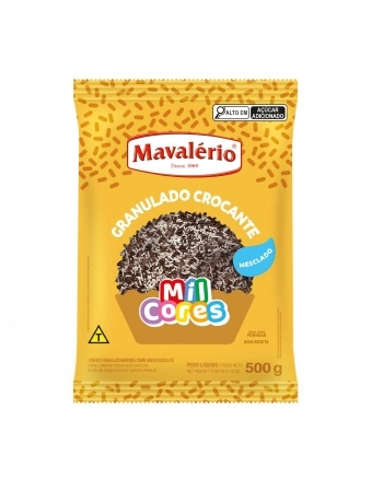 OE MAVALERIO GRANULADO CHOCOLATE MESCLADO 500G CX20