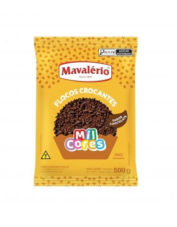 OE MAVALERIO FLOCOS CHOCOLATE 500G CX20