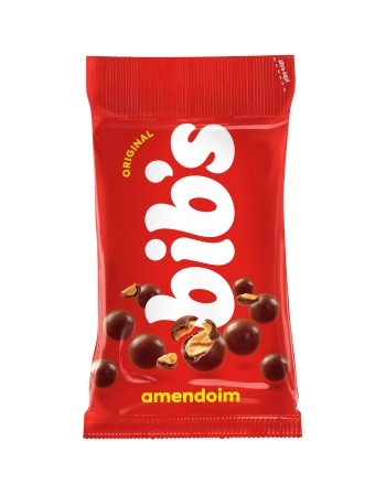 CHOCOLATE BIBS AMENDOIM NEUGEBAUER 40G DISPLAY C/18UN
