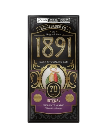 CHOCOLATE TABLETE 1891 INTENSE NEUGEBAUER 90G DISPLAY C/10UN