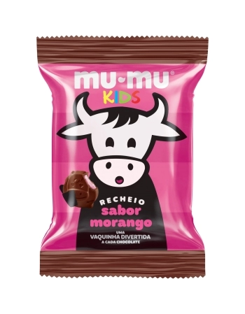 CHOCOLATE MUMU KIDS MORANGO NEUGEBAUER 15G DISPLAY C/24UN