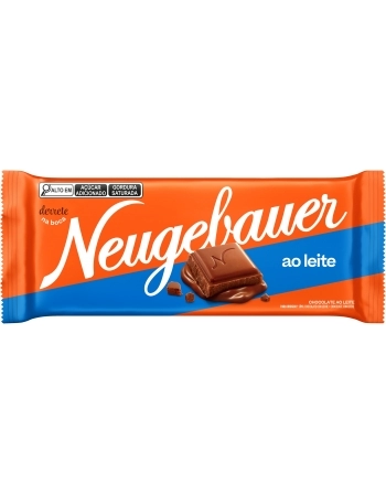 BARRA DE CHOCOLATE AO LEITE NEUGEBAUER 80G DISPLAY C/16UN