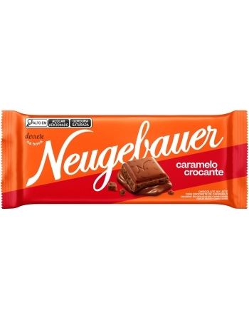 BARRA DE CHOOCOLATE CARAMELO CROCANTE NEUGEBAUER 80G DISPLAY C/16UN