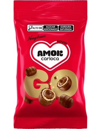 CHOCOLATE AMOR CARIOCA GO NEUGEBAUER 40G DISPLAY C/18UN