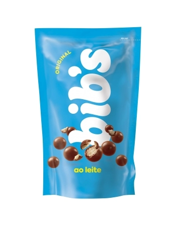 CHOCOLATE BIBS AO LEITE POUCH NEUGEBAUER 120G
