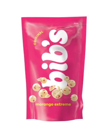 CHOCOLATE BIBS MORANGO EXTREME POUCH NEUGEBAUER 120G