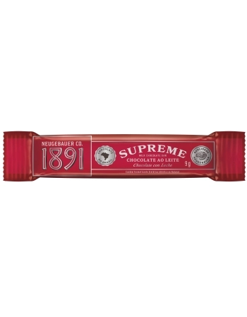 CHOCOLATE TABLETE 1891 SUPREME LEITE NEUGEBAUER 9G DISPLAY C/40UN