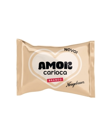 BOMBOM AMOR CARIOCA BRANCO NEUGEBAUER 200G DISPLAY C/10UN