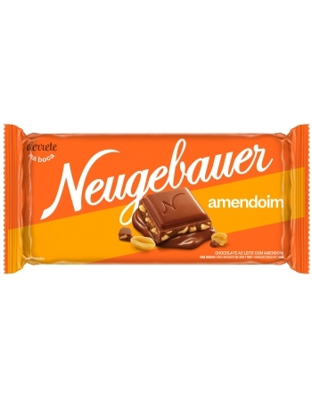 BARRA DE CHOCOLATE COM AMENDOIM NEUGEBAUER DISPLAY C/12UN