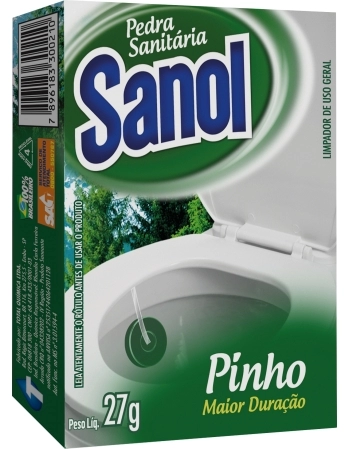 TQ PEDRA SANITARIA SANOL PINHO 27G CX24