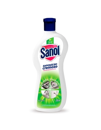 TQ SAPONACEO CREMOSO CITRUS SANOL 200ML CX12