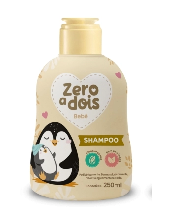 SHAMPOO SUAVE ZERO A DOIS BEBÊ 250ML