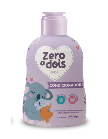 CONDICIONADOR SUAVE ZERO A DOIS BEBÊ 250ML