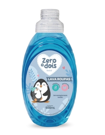 LAVA ROUPAS ZERO A DOIS BEBÊ 500ML