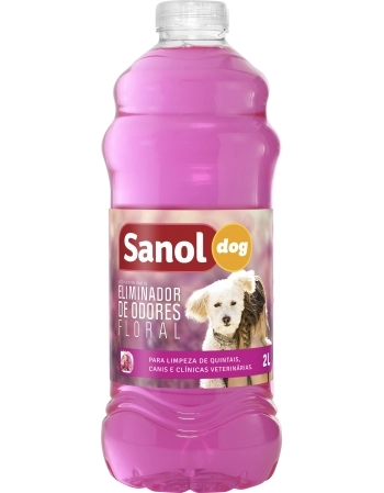 TQ ELIMINADORES SANOL DOG FLORAL 2L CX6