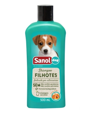 TQ SHAMPOO CONDICIONADOR SANOL FILHOTE 500ML CX12