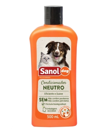 TQ CONDICIONADOR SANOL DOG NEUTRO 500ML CX12