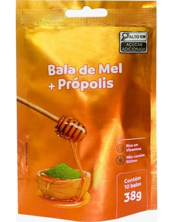 ME BALA DE MEL E PROPOLIS 38G CX6