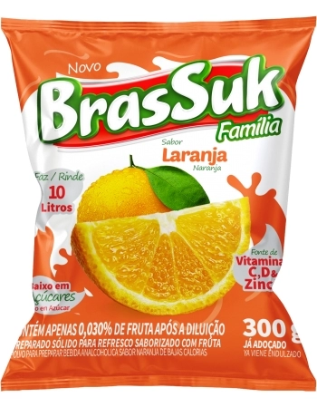 BR BRASSUK REFRESCO LARANJA 300G CX15 M5 (G)