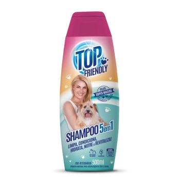 SHAMPOO PET 5 EM 1 TOPLAND FRIENDLY 500ML