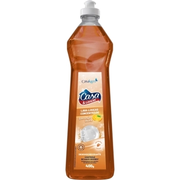 LAVA-LOUÇAS LARANJA DOCE CASA & LOUÇAS CASAK&M 400G