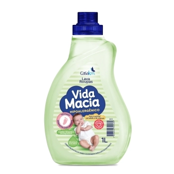 CK VIDA MACIA LAVA ROUPA LIQUIDO GLICERINA E ERVA DOCE 1L CX12 M3