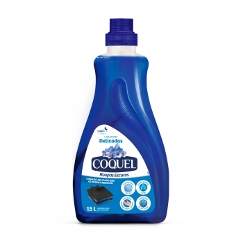 LAVA ROUPA LIQUIDO COQUEL ROUPAS ESCURAS CASAK&M 1,5L