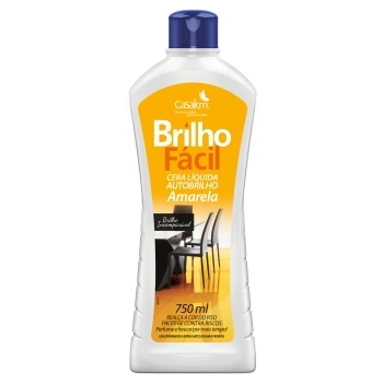 BRILHO FACIL CERA LIQUIDA AMARELA CASAK&M 750ML