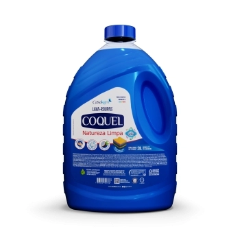 LAVA ROUPAS LIQUIDO COQUEL NATUREZA LIMPA CASAK&M 3L