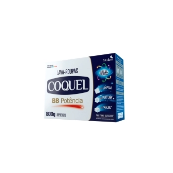 LAVA ROUPA EM PO COQUEL BB POTENCIA CASAK&M 800G