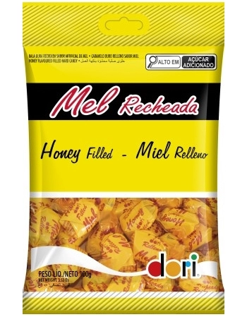 BALA MEL RECHEADA DORI 100G