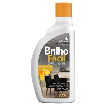 LUSTRA MOVEIS LIRIO BRILHO FACIL CASAK&M 200ML