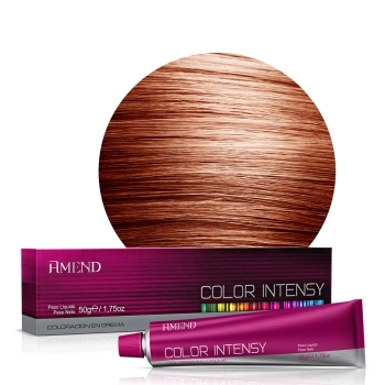 AM COLOR INTENSY COLORACAO 6.4 LOURO ESCURO COBRE 50G CX6