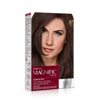 AM COLOR MAGNIFIC KIT COLORACAO 6.7 CHOCOLATE CX6