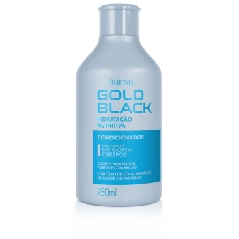 AM GOLD BLACK CONDICIONADOR HIDRATACAO NUTRITIVA 250ML CX6