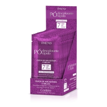 AM PO DESCOLORANTE OLEOS DE MACADAMIA E ARGAN DP CX6