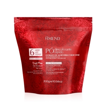 AM PO DESCOLORANTE C/ EXTRATO DE ALOE VERA E SILICONE 300G CX6