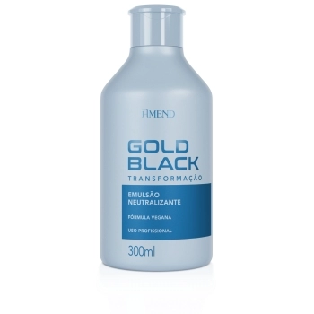 AM GOLD BLACK EMULSAO NEUTRALIZANTE 300ML CX6