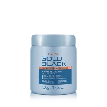 AM GOLD BLACK CREME RELAXANTE 500G CX6