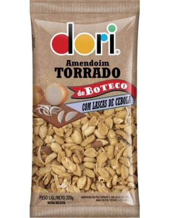 AMENDOIM BOTECO CEBOLA DORI 320G