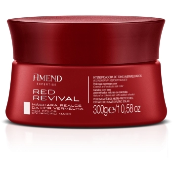 AM EXPERTISE RED REVIVAL MASCARA REALCE COR VERMELHA 300G CX6