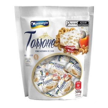 MV TORRONE MINI CASTANHA CAJU 500G CX8