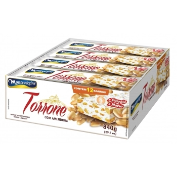 MV TORRONE AMENDOIM 70G CX48 DP12