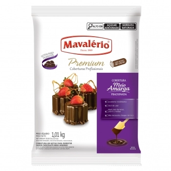 COBERTURA GOTA AMARGO PREMIUM MAVALÉRIO 1,01KG