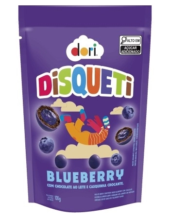 DISQUETI CHOCOLATE BLUEBERRY DORI 100G