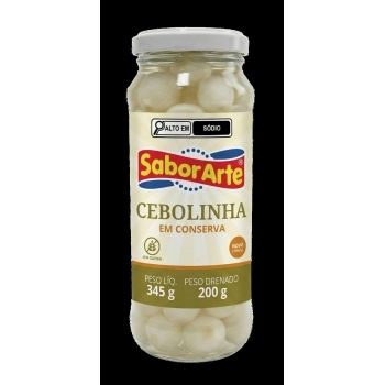 CEBOLINHA VIDRO SABORARTE 200G