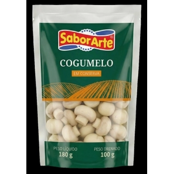 COGUMELO POUCH INTEIRO SABORARTE 100G