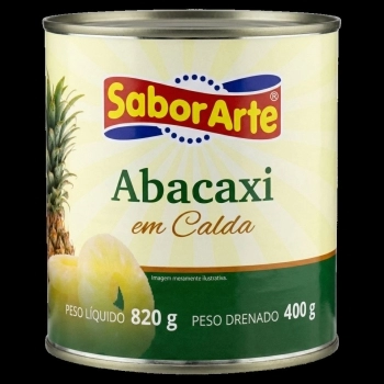 SA ABACAXI EM CALDA LATA 400G CX12